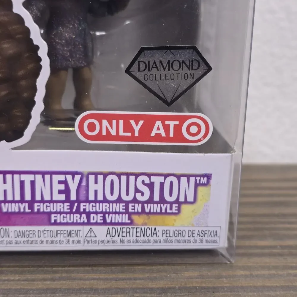 Funko Pop! Icons: Whitney Houston (Diamond Glitter) - Target (Exclusive) #70